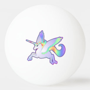 Rainbow Alicorn Tischtennisball