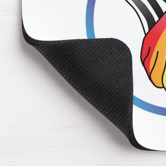 Rainbow & Ally Mousepad (Ecke)
