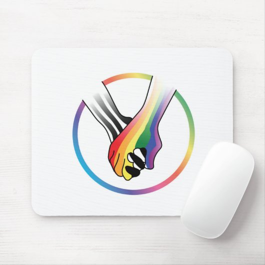 Rainbow & Ally Mousepad (Mit Mouse)