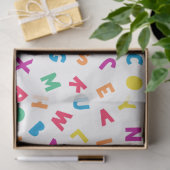 Rainbow Alphabet Scramble Tissue Seidenpapier (Geschenk)