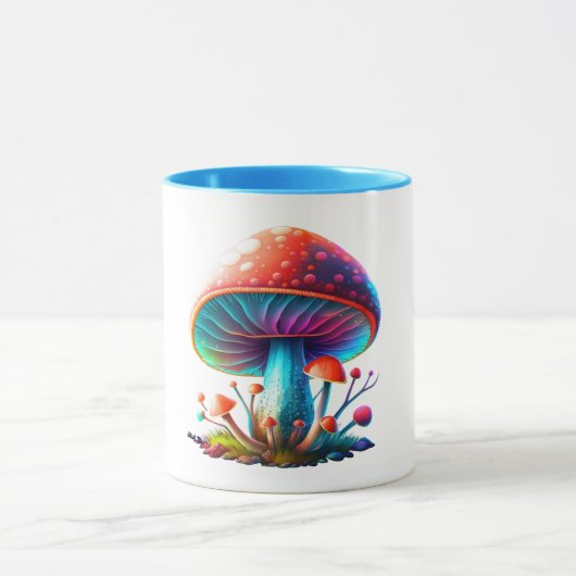 Rainbow Amanita Muscaria Combo Tasse (Zentrum)