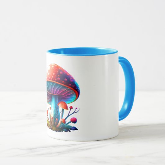 Rainbow Amanita Muscaria Combo Tasse (VorderseiteRechts)