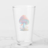 Rainbow Amanita Muscaria Glass Cup Glas (Rückseite)