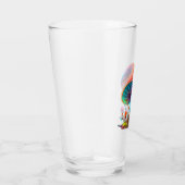 Rainbow Amanita Muscaria Glass Cup Glas (Rechts)