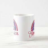 Rainbow America Kaffeetasse (Mittel)
