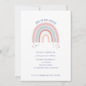 Rainbow and heart 1. Geburtstag laden (Vorderseite)