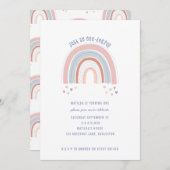 Rainbow and heart 1. Geburtstag laden (Vorne/Hinten)