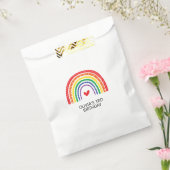 Rainbow and Hearts Birthday Party Fevor Bags Geschenktütchen (Versiegelt)