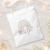 Rainbow and stars Baby Dusche Vielen Dank Geschenktütchen (Ausgeschnitten)