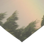 Rainbow and Tree Table Runner Kurzer Tischläufer (Ecke)
