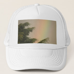 Rainbow and Trees Hat Truckerkappe