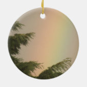 Rainbow and Trees Ornament (Hinten)