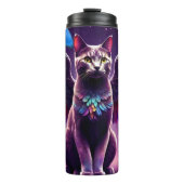 Rainbow Angel Cat Thermosbecher (Vorderseite)
