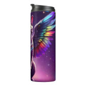 Rainbow Angel Cat Thermosbecher (Nach rechts gedreht)