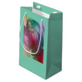 Rainbow Angel Kleine Geschenktüte (Rückseite Schrägansicht)