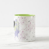 Rainbow angel wings zweifarbige tasse (Mittel)