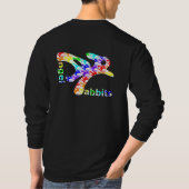 Rainbow AngelRabbits in AngelRabbit T-Shirt (Rückseite)