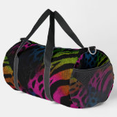 Rainbow Animal Mashup Duffle Bag (Rechte Ecke)