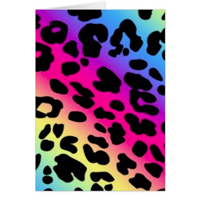 Rainbow Animal Print (Vorne)