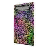 Rainbow Animal Print Mini Klemmbrett (Gewinkelt2)