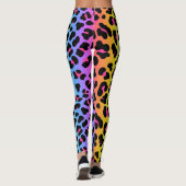 Rainbow-Animalier Leggings (Rückseite)