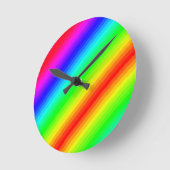 Rainbow anpassbar runde wanduhr (Winkel)