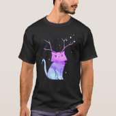 Rainbow Antler Cat Classic T - Shirt (Vorderseite)