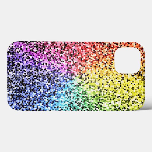 Rainbow Apple iPhone Case Design Smartphone (Rückseite (Horizontal))