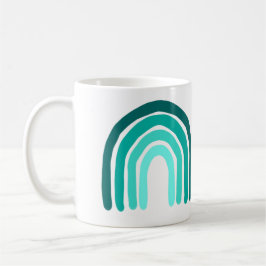 Rainbow Aquamarine Tasse