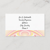 Rainbow Arc Ärztliche Ernennung Terminkarte (Rückseite)