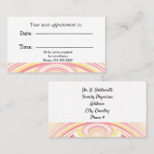 Rainbow Arc Ärztliche Ernennung Terminkarte (Vorne/Hinten)