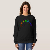 Rainbow Arc Word Sweatshirt (Vorne ganz)
