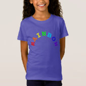Rainbow Arc Word T - Shirt (Child) (Vorderseite)