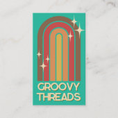 Rainbow-Arch-Bling-Stars der 70er Jahre Visitenkarte (Vorderseite)