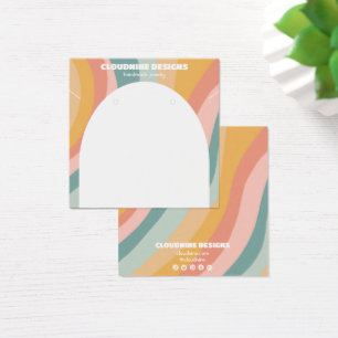 Rainbow Arch Earring Necklace Juwelier Display Car