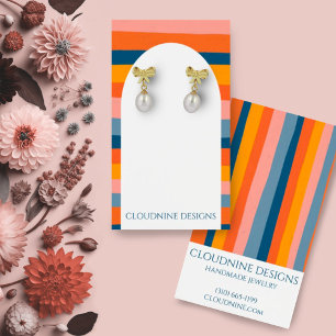 Rainbow Arch Earring Necklace Juwelier Display Car