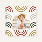 Rainbow Arch Foto Notizblock (Vorderseite)