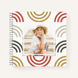 Rainbow Arch Foto Notizblock