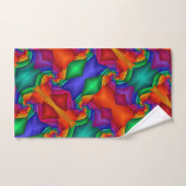 Rainbow Art Deko Badhandtuch Set (Handtuch)