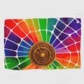 Rainbow Art Golfhandtuch (Horizontal)
