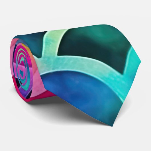 Rainbow Art Krawatte (Gerollt)