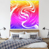Rainbow-Art Leinwanddruck (Insitu (Schlafzimmer))