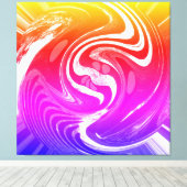 Rainbow-Art Leinwanddruck (Insitu (Holzboden))