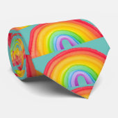 RAINBOW ART MEN's Neck Tie Krawatte (Gerollt)