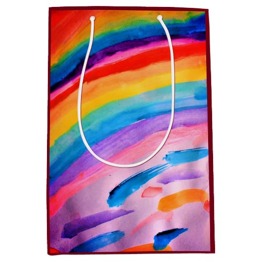 Rainbow Art Mittlere Geschenktüte (Vorderseite)