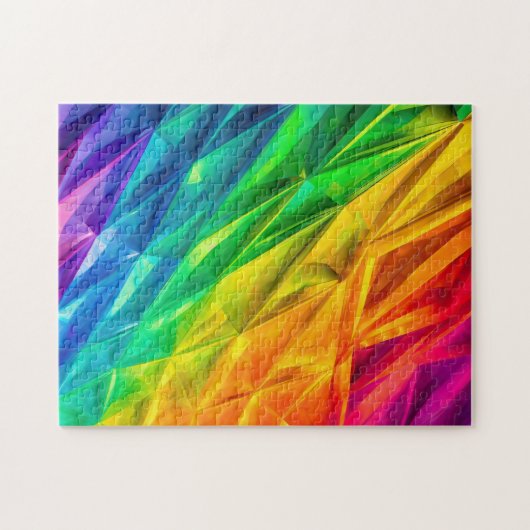Rainbow Art Prism 3 Bold und Beautiful Jigsaw Puzz Puzzle (Horizontal)