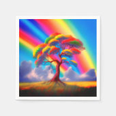 Rainbow Art Serviette (Vorderseite)