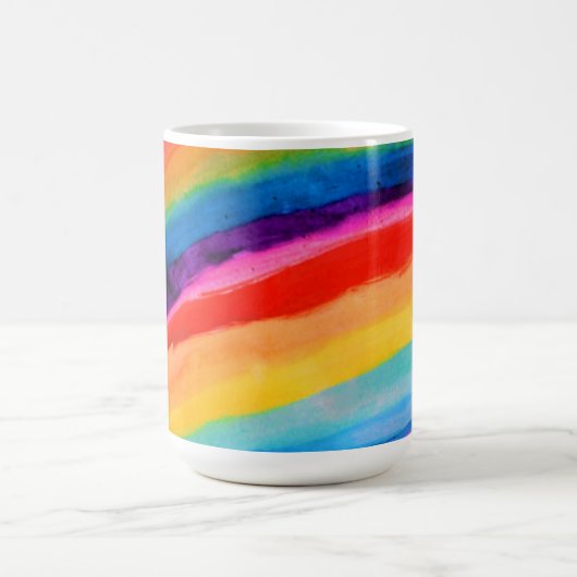 Rainbow Art Tissue Kaffeetasse (Mittel)