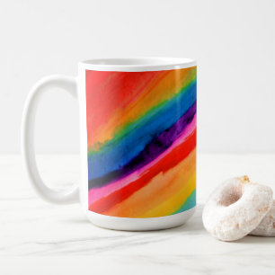 Rainbow Art Tissue Kaffeetasse