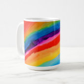 Rainbow Art Tissue Kaffeetasse (Vorderseite Links)